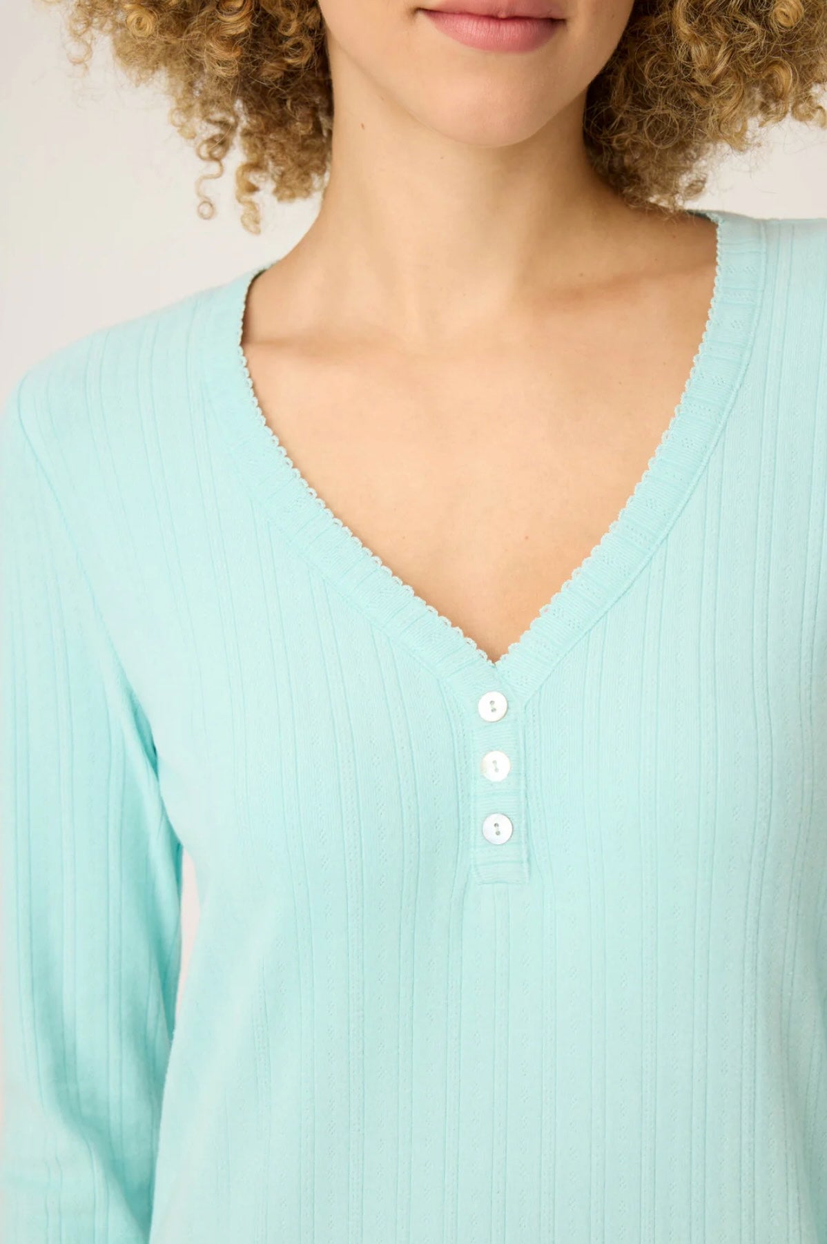 Pointelle night shirt