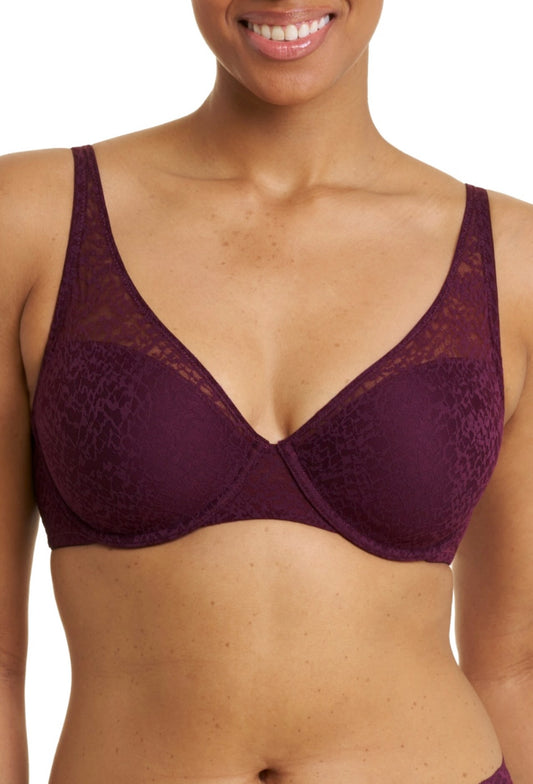 Pretty Smooth bra - pinot noir