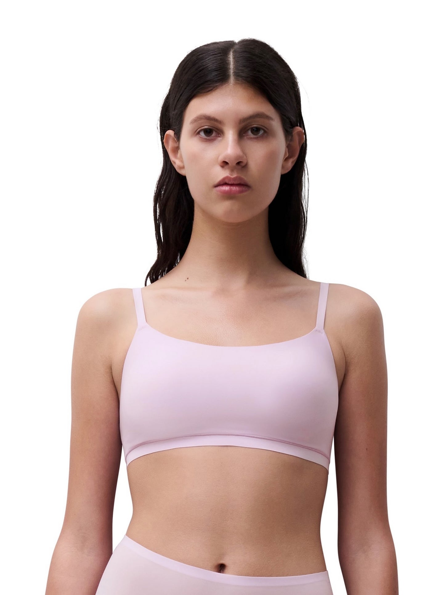 Soft Stretch scoop bralette - mauve