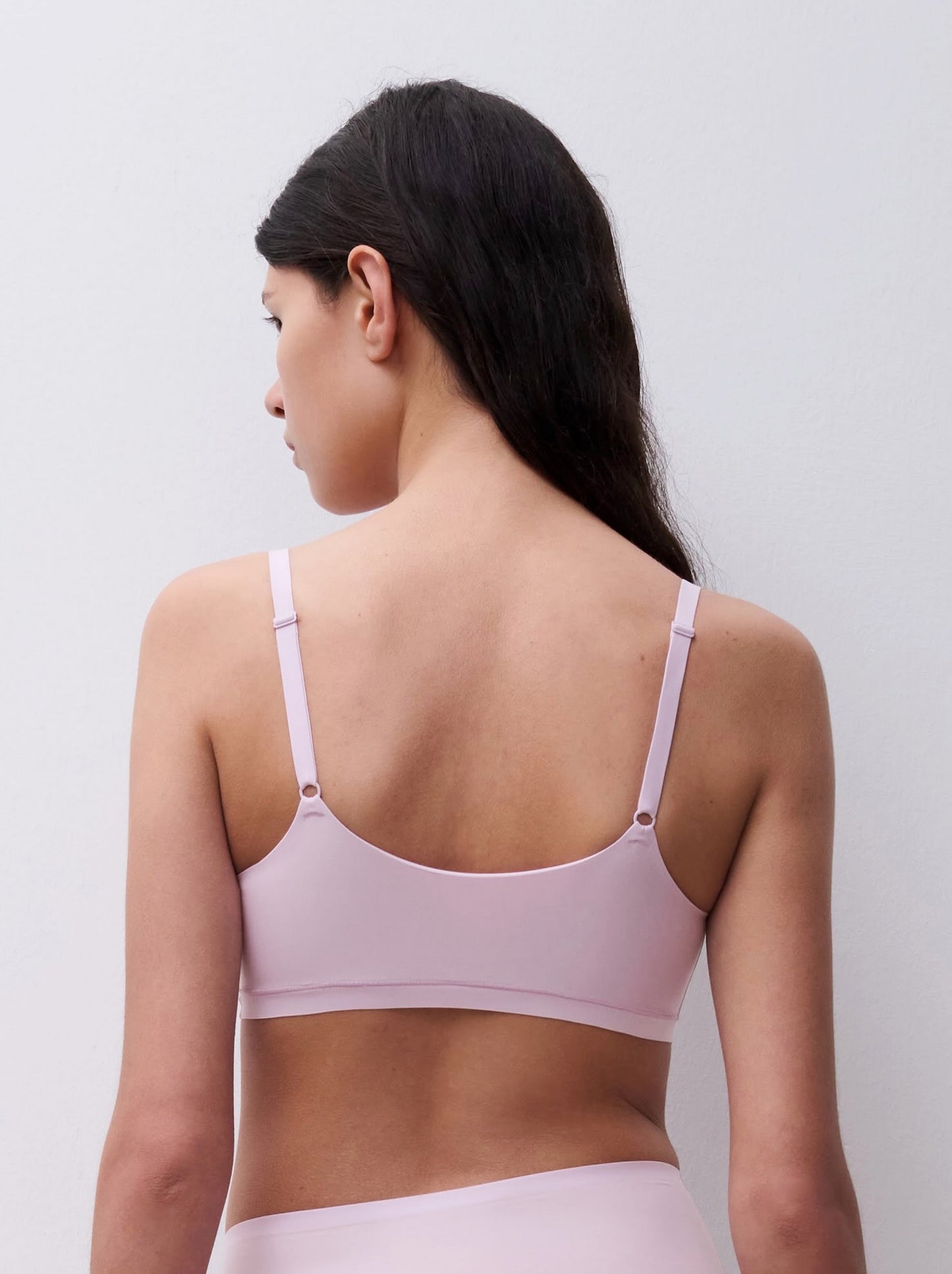 Soft Stretch scoop bralette - mauve