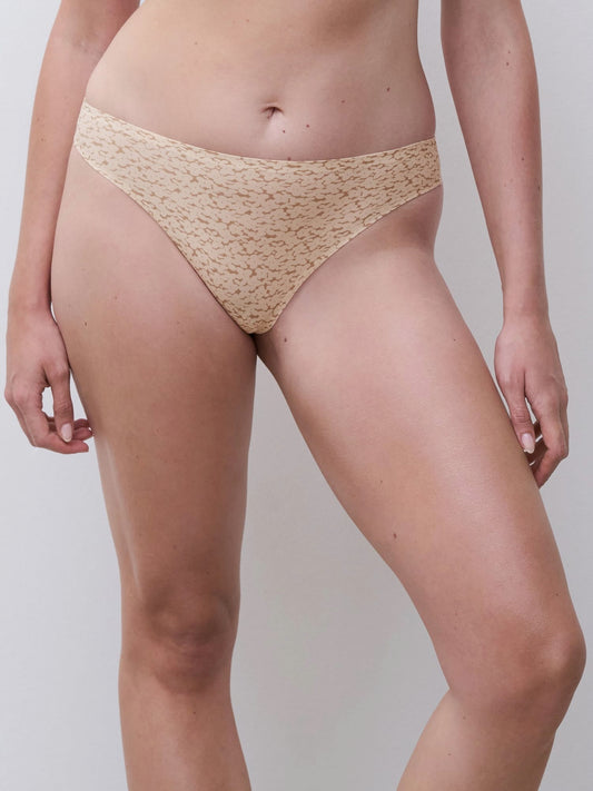 Soft Stretch thong - Norah print