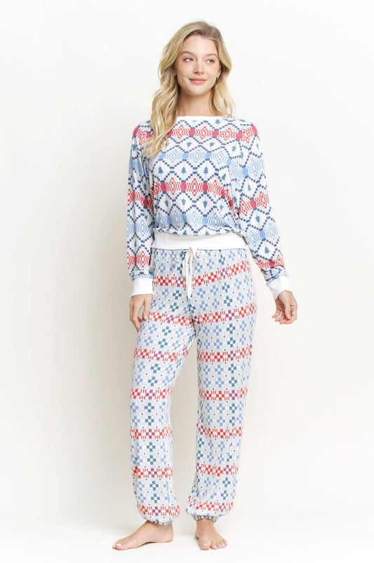 Star Seeker long pajama set