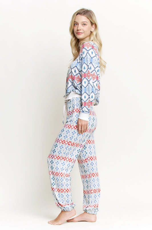 Star Seeker long pajama set