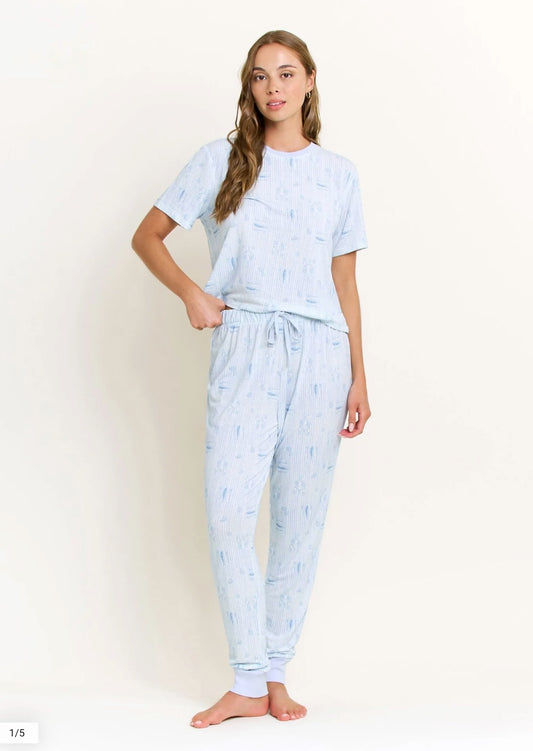 Star Seeker tee and jogger set
