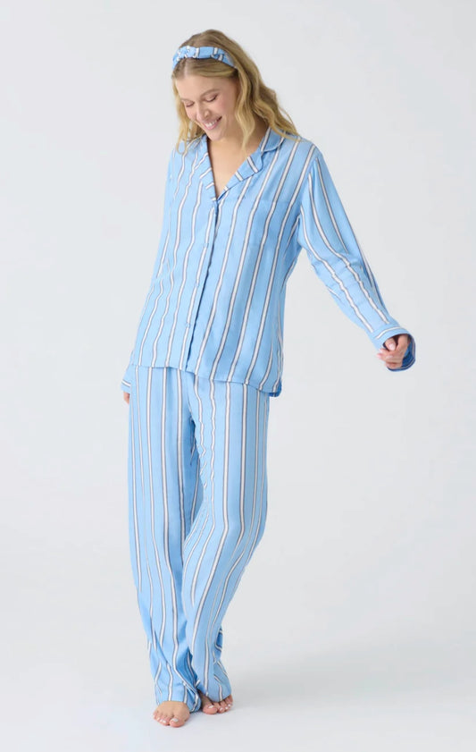 Stripe Hype long pajama set