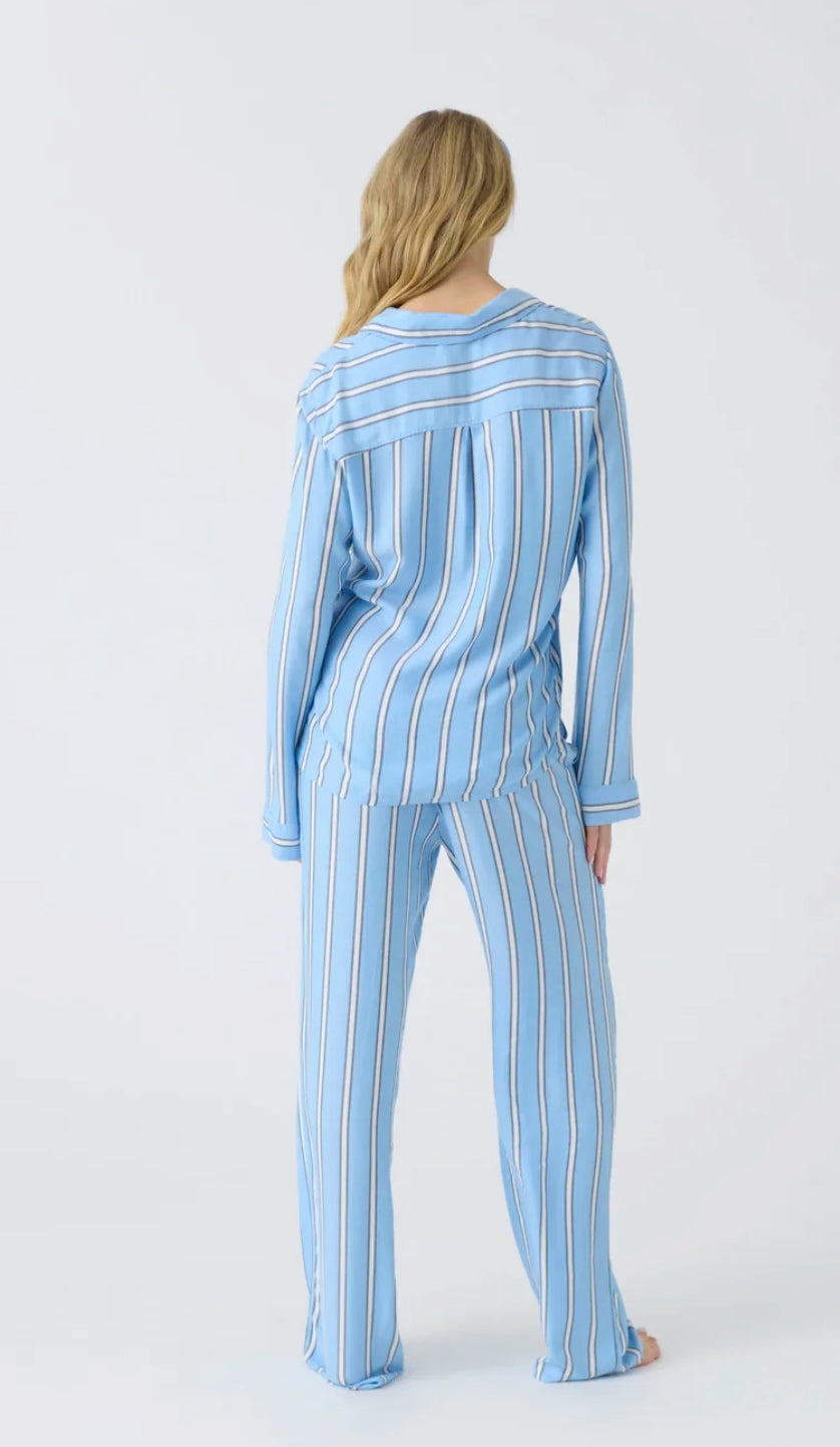 Stripe Hype long pajama set