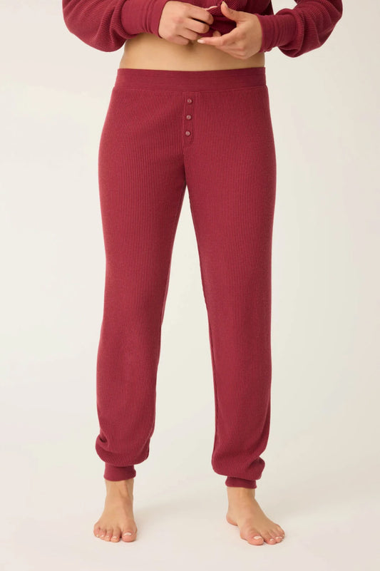 Textured Essentials pant - port