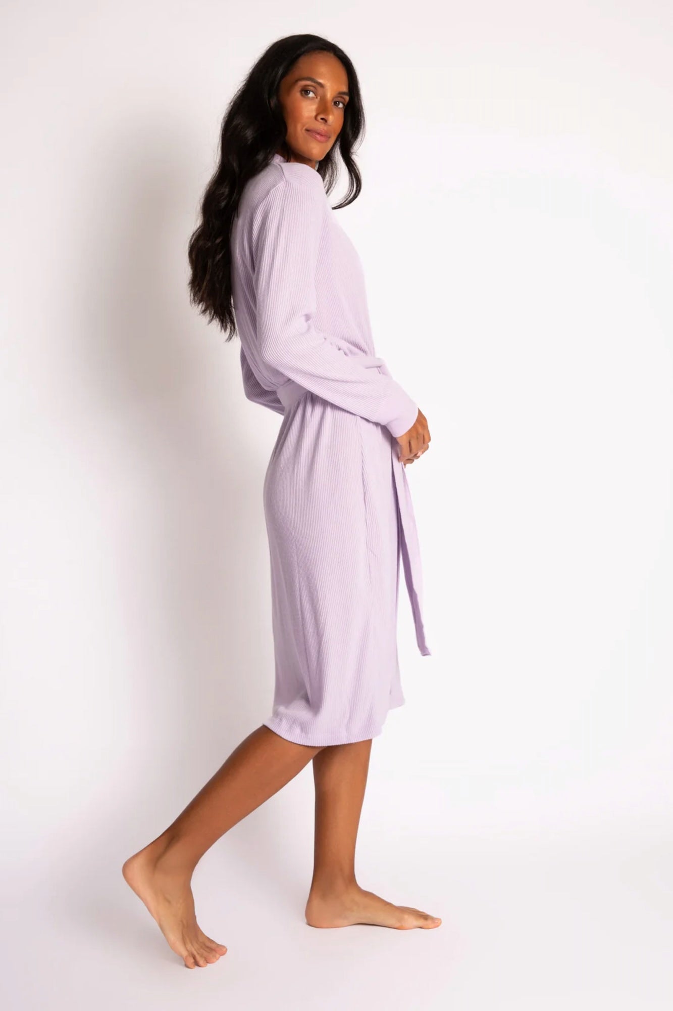 Textured Essentials robe - new spring color