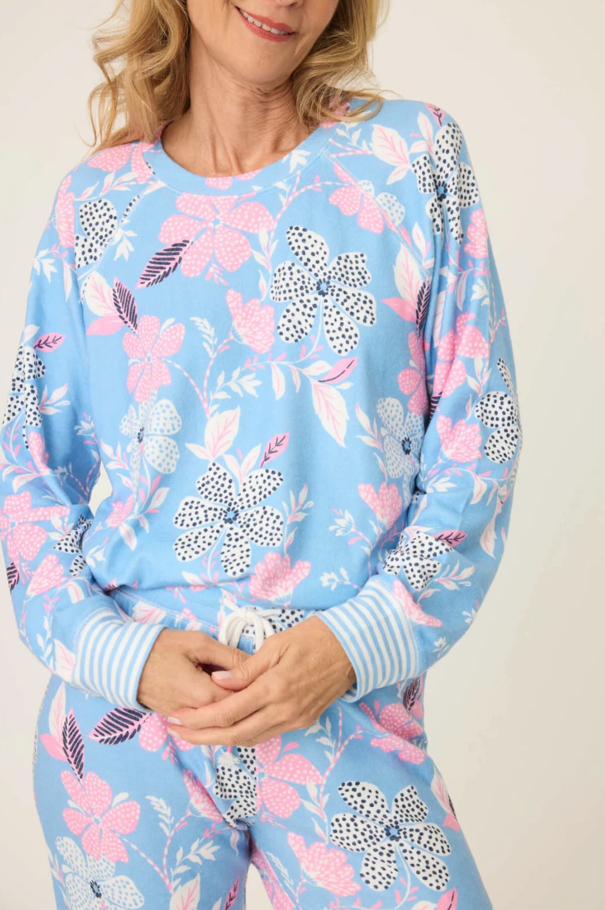 Tropic Garden long sleeve top