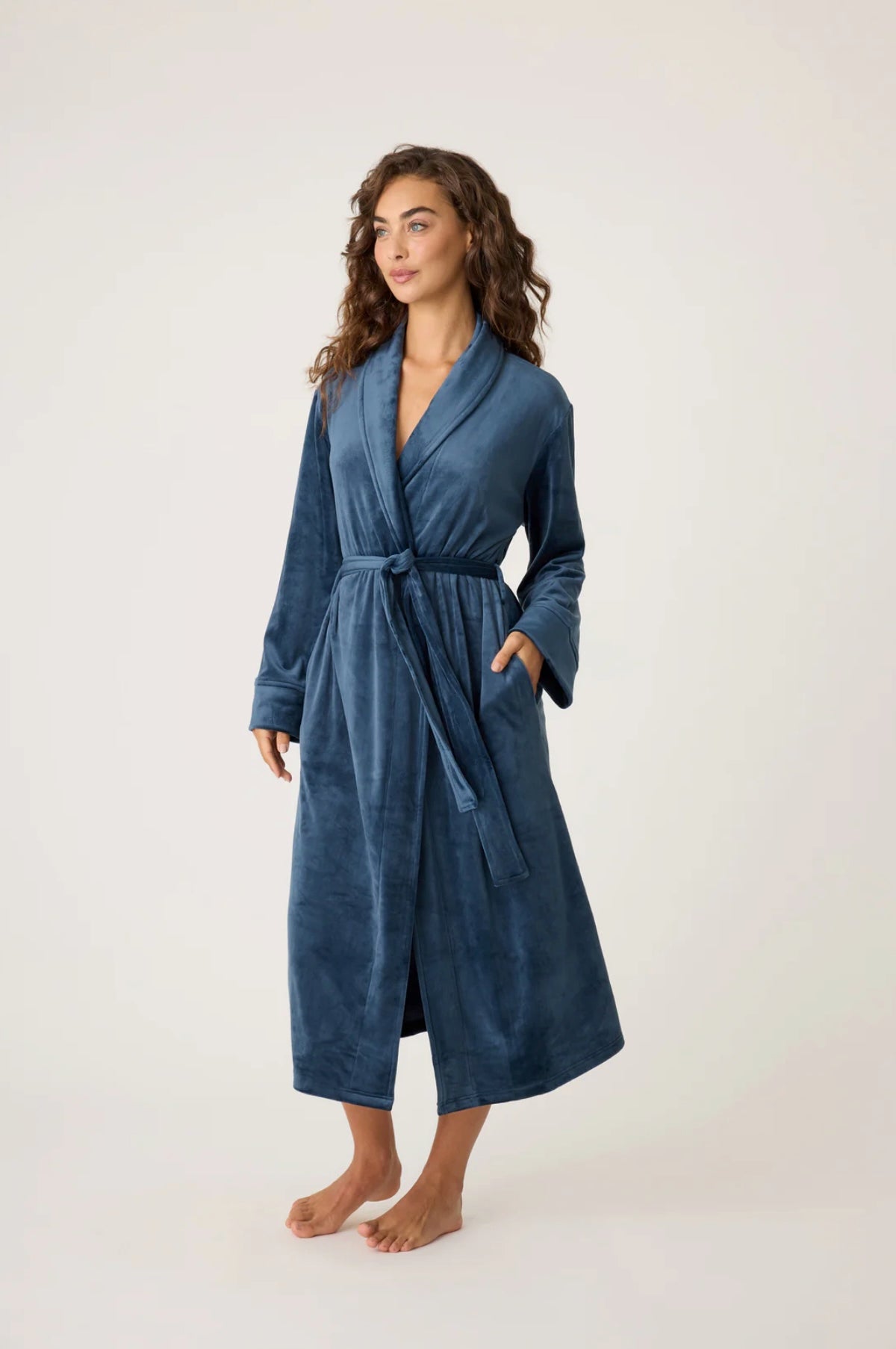 Velvety Velour robe