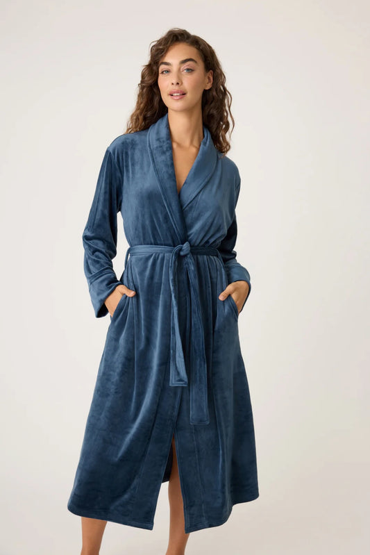 Velvety Velour robe