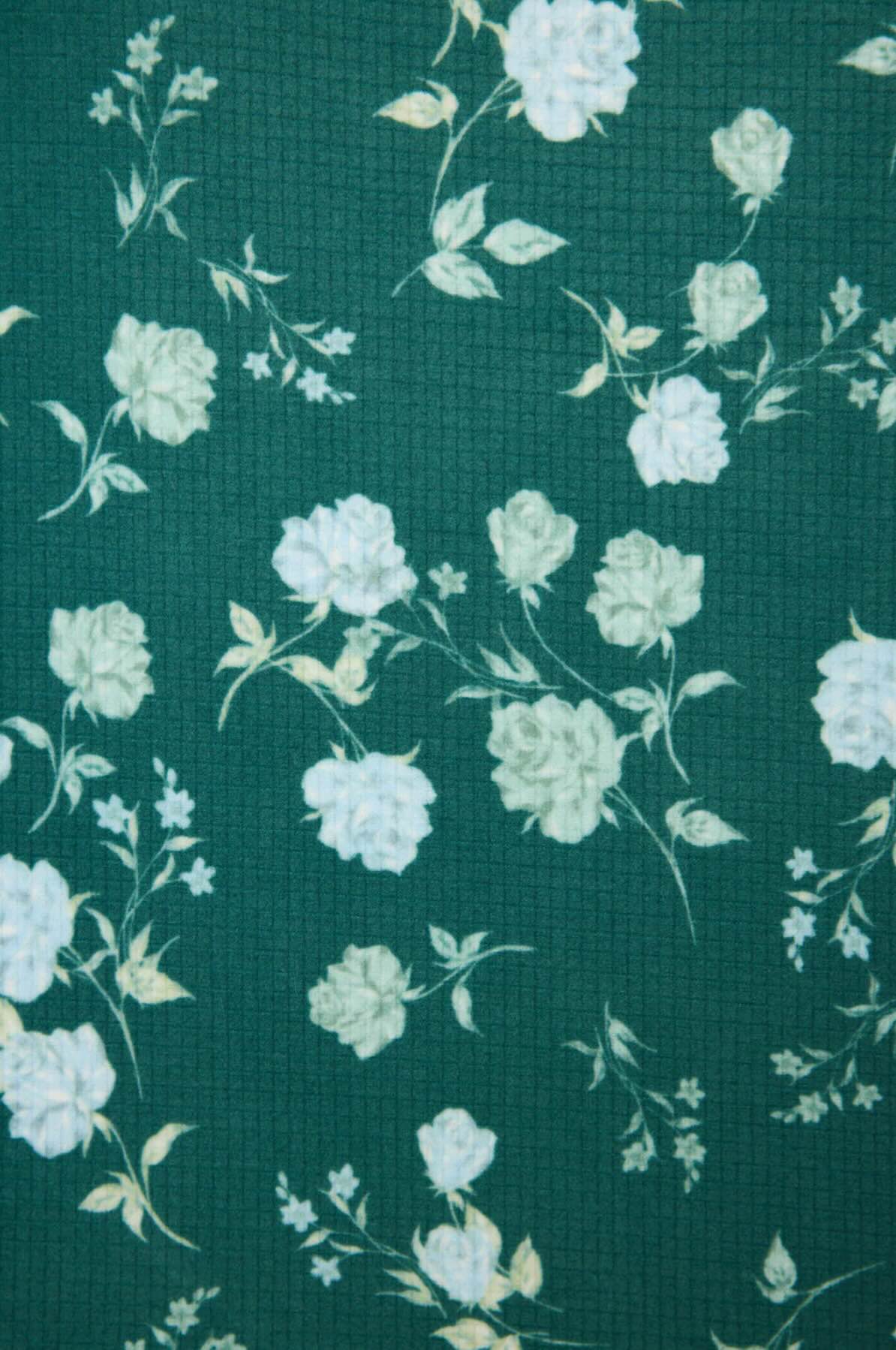 Winter Wonderland floral long sleeve top