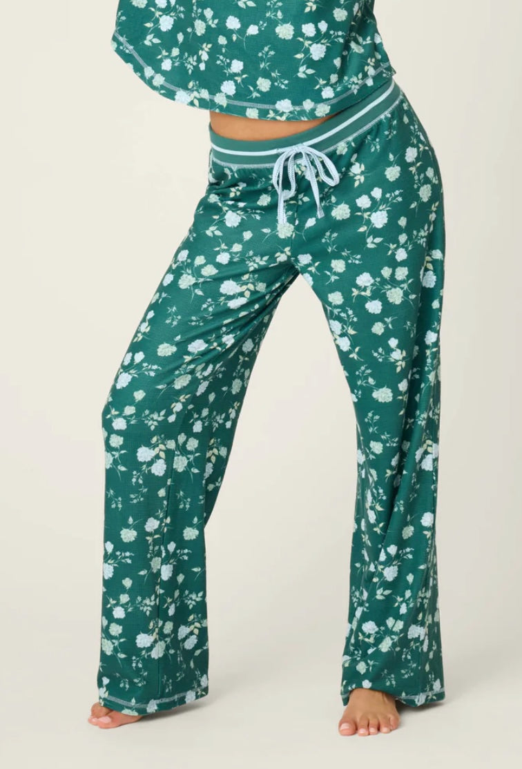 Winter Wonderland floral pant