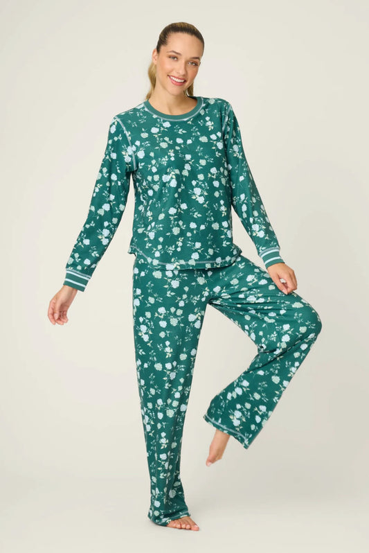 Winter Wonderland floral pant