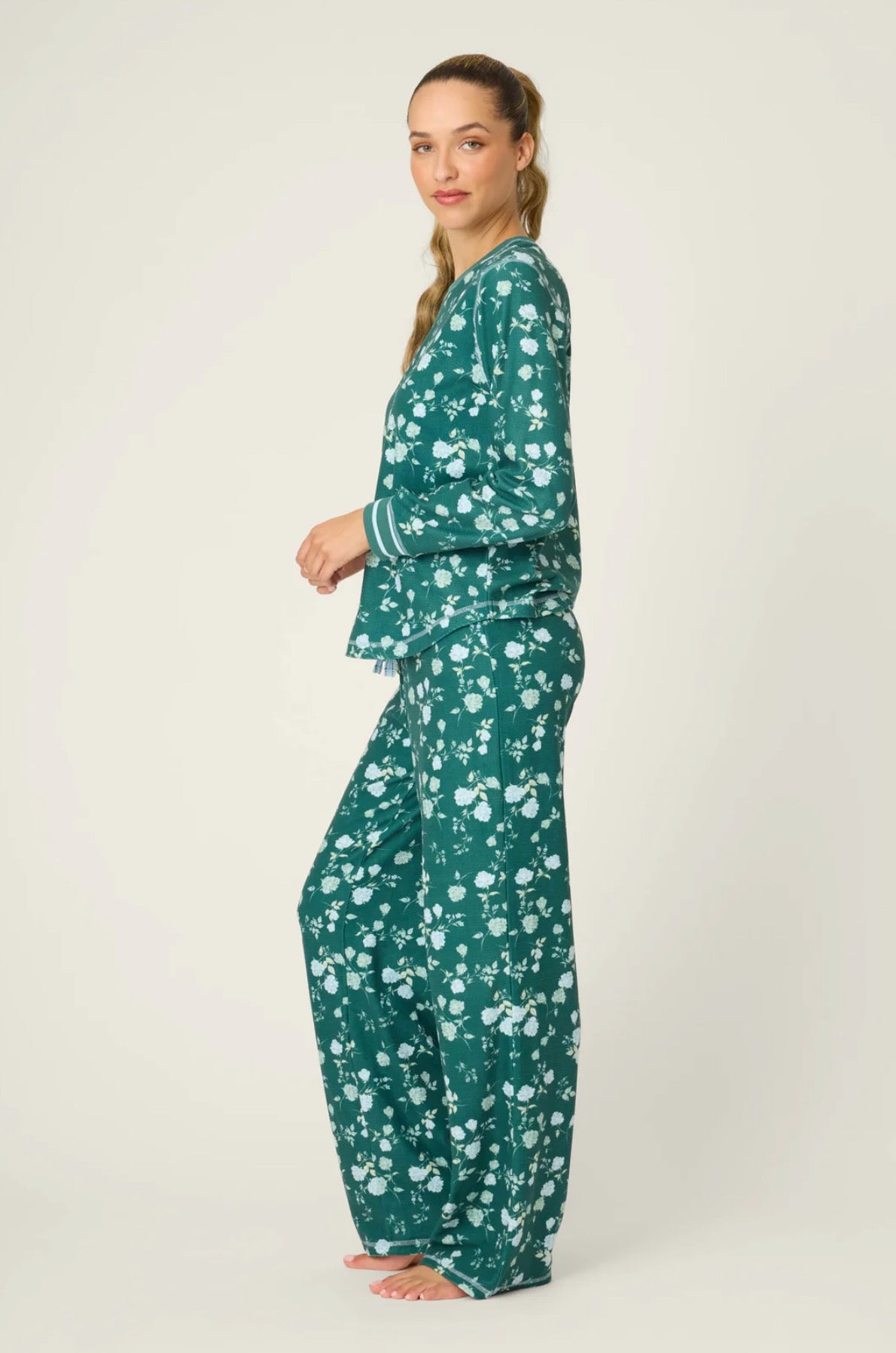 Winter Wonderland floral pant