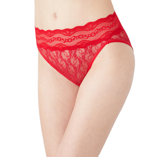 Lace Kiss hi leg