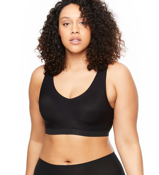 Soft Stretch Padded V bra top