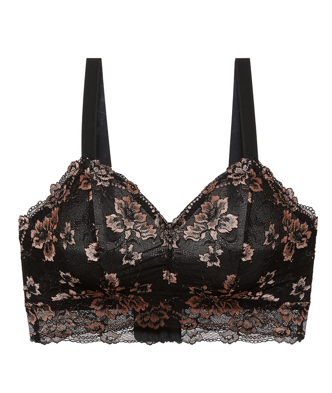 Savona Curvy longline bralette (shown with panties)
