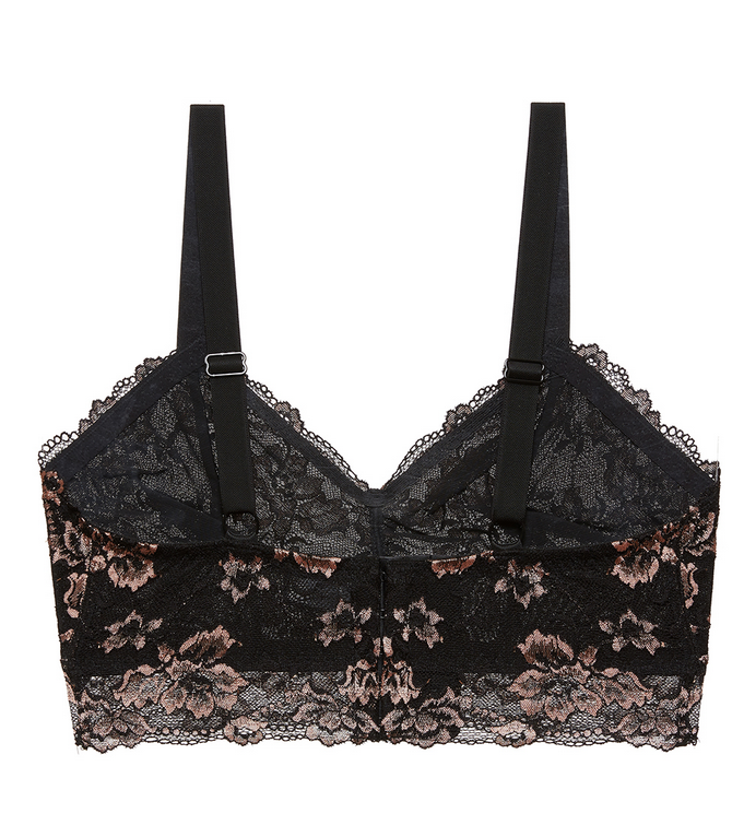 Savona Curvy longline bralette (shown with panties)