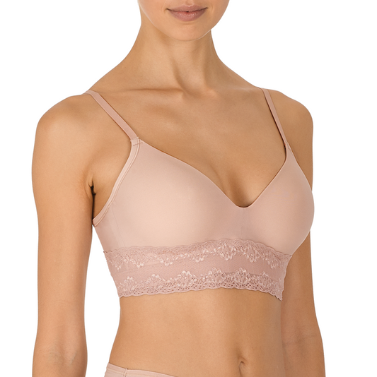 Womens Bliss Lightly Lined Wirefree Bra with Lace - India